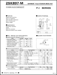 Click here to download 2SK897M Datasheet