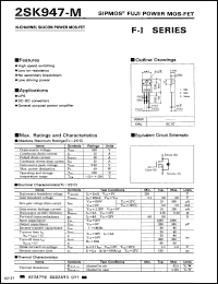 Click here to download 2SK947M Datasheet