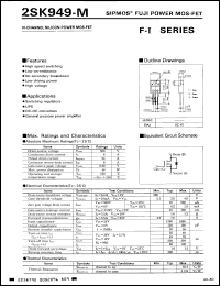 Click here to download 2SK949M Datasheet