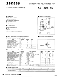 Click here to download 2SK955 Datasheet