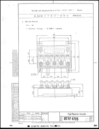 Click here to download 6MBI75J060 Datasheet