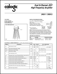 Click here to download 2N5911 Datasheet