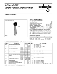 Click here to download X2N5458 Datasheet