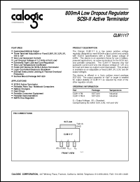 Click here to download CLM1117M-3 Datasheet