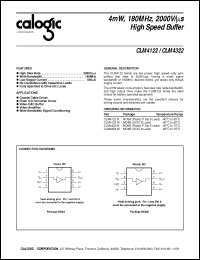Click here to download CLM4322N Datasheet