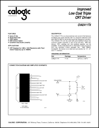 Click here to download CVA2411TX Datasheet