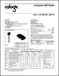 Click here to download J110 Datasheet