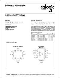 Click here to download LH4002H Datasheet