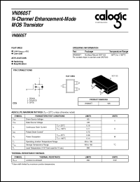Click here to download VN0605T Datasheet