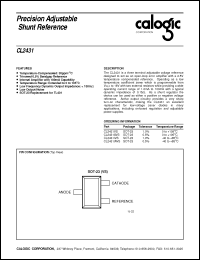 Click here to download CL2431 Datasheet