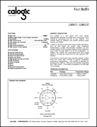 Click here to download LH0033C Datasheet