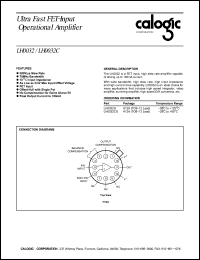 Click here to download LH0032 Datasheet