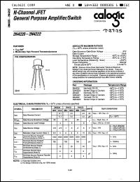 Click here to download X2N4222 Datasheet