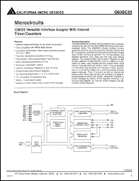 Click here to download G65SC22 Datasheet