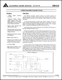 Click here to download CM1210FI Datasheet