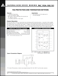 Click here to download PACVGA-101 Datasheet