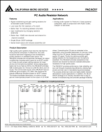 Click here to download PACAC97 Datasheet