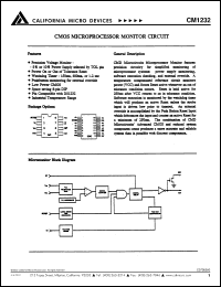 Click here to download CM1232 Datasheet