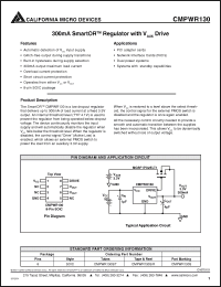 Click here to download CMPWR130 Datasheet