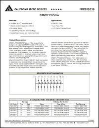 Click here to download PRC200101K/101M Datasheet