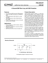 Click here to download CM1407-04DF Datasheet