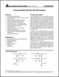 Click here to download CSPEMI200A Datasheet