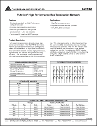 Click here to download PAC470R4GQ/R Datasheet