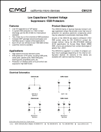 Click here to download CM1218-05S7 Datasheet