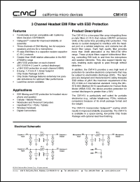 Click here to download CM1415 Datasheet