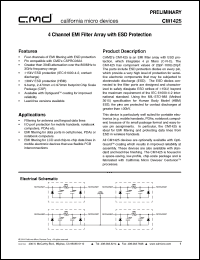 Click here to download CM1425-01CP Datasheet