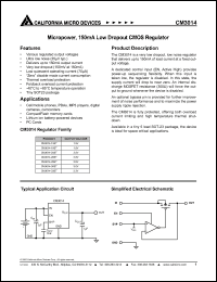 Click here to download CM3014-33ST Datasheet