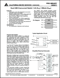 Click here to download CM3511 Datasheet