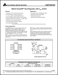 Click here to download CMPWR330SAT Datasheet