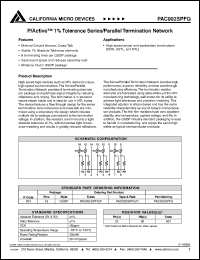 Click here to download PAC002SPFQF Datasheet