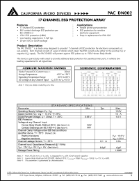 Click here to download PACDN002 Datasheet