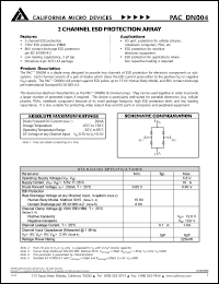 Click here to download PACDN004 Datasheet