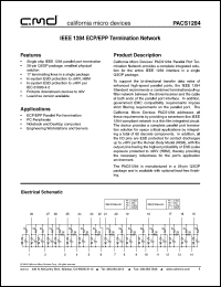 Click here to download PACS1284-02QR Datasheet