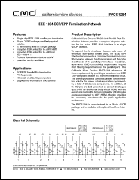 Click here to download PACS1284-04QT Datasheet