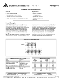 Click here to download PRN101 Datasheet