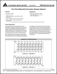 Click here to download PRN103 Datasheet