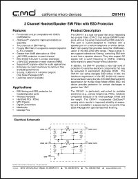 Click here to download CM1411-03CP Datasheet