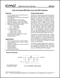 Click here to download CM1431 Datasheet