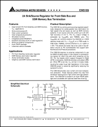 Click here to download CM3109-00SB Datasheet