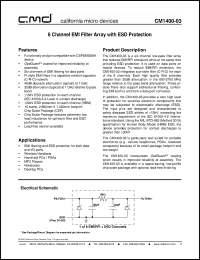 Click here to download CM1400-03CP Datasheet