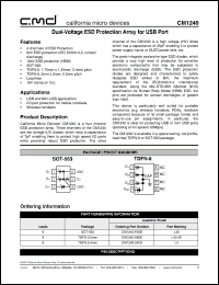 Click here to download CM1240-04D4 Datasheet