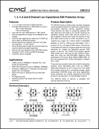 Click here to download CM1213-06SN Datasheet