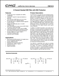Click here to download CM1414-03CP Datasheet