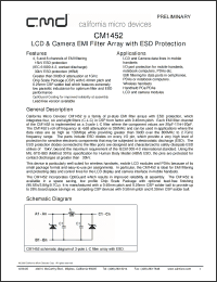 Click here to download CM1452-04CP Datasheet