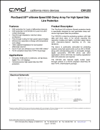 Click here to download CM1233 Datasheet