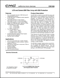 Click here to download CM1430-06DF Datasheet